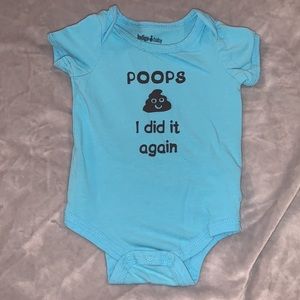 Indigo baby bodysuit (3 for $10)
